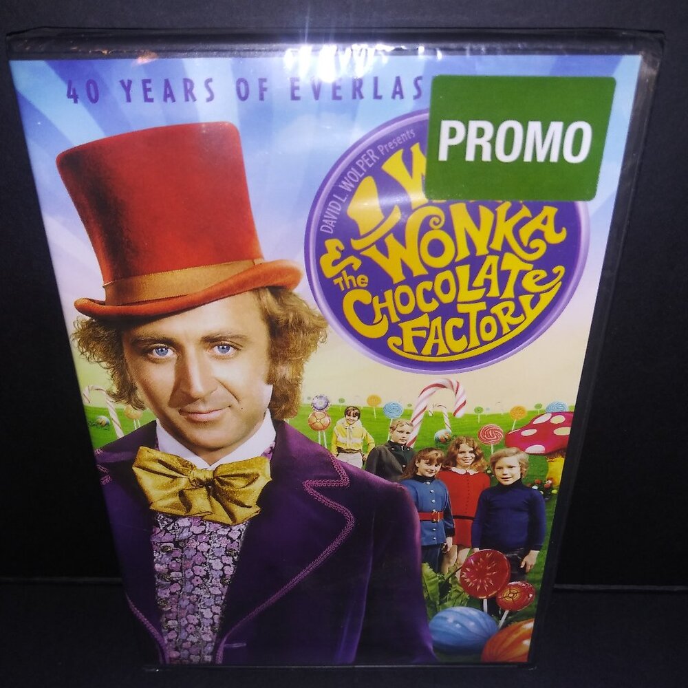 Willy Wonka and the Chocolate Factory Promo DVD 2011 Sealed NOS Gene Wilder